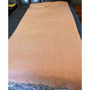 Waverly COUNTRY HOUSE Striped Panels Set of 2 Cream Red Pinstripes Tieback 40x84